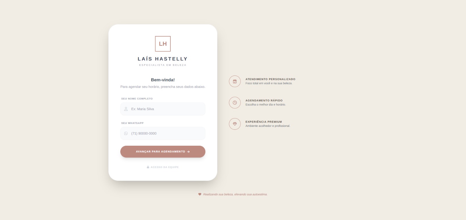 Projeto Lais Rastely Cursos