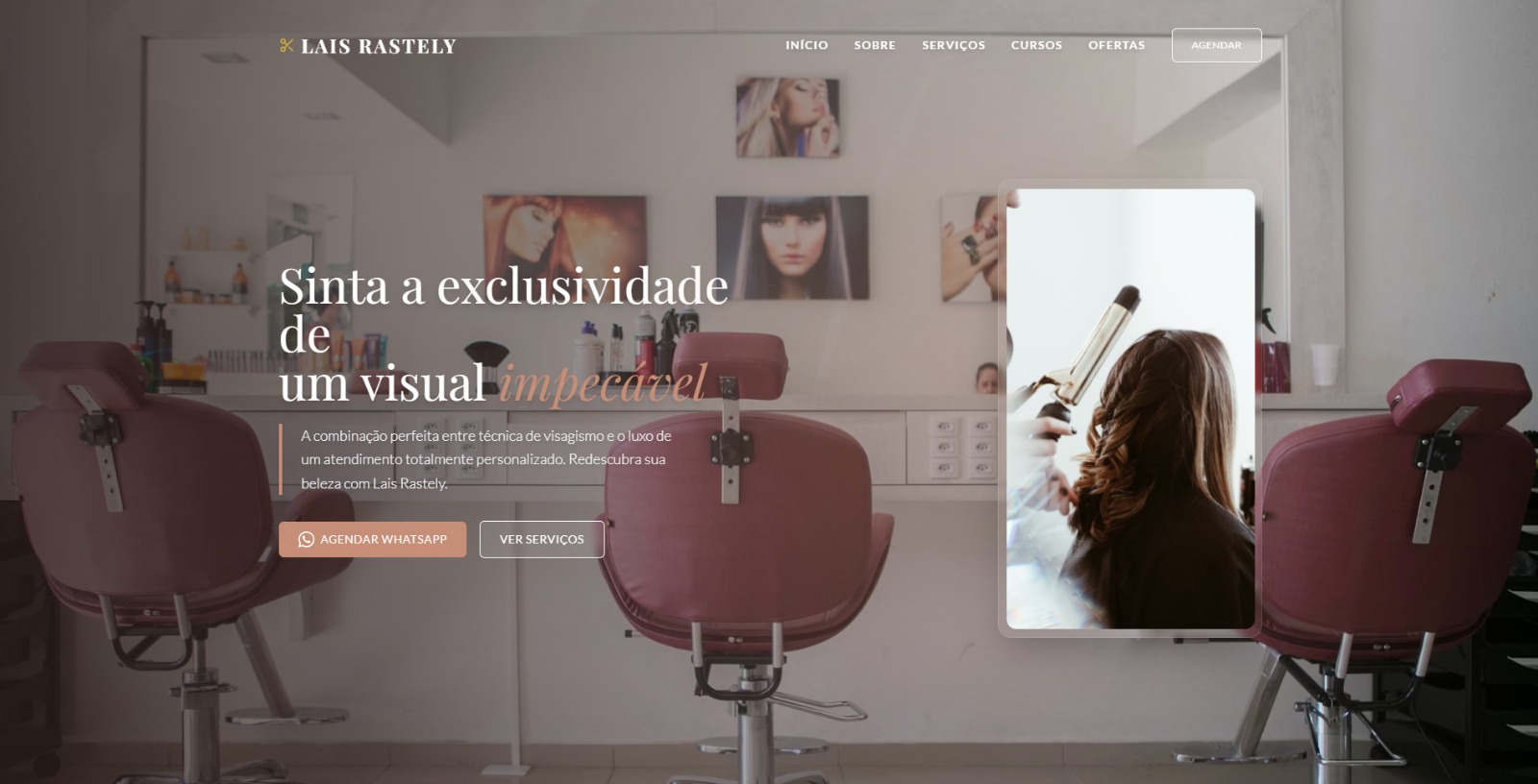 Projeto site Lais Rastely